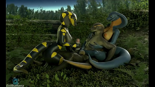 Snakes Having Fun In The Woods Animation By Petruz And Evilbanana